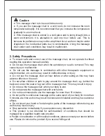 Предварительный просмотр 6 страницы Cozzia CZ-810 Instruction Manual