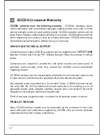 Предварительный просмотр 27 страницы Cozzia CZ-810 Instruction Manual