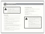 Preview for 4 page of Cozzia EC-362B Use & Care Manual