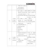 Preview for 3 page of Cozzia EC-363C Maintenance Service Manual