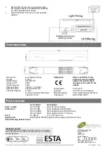 Preview for 2 page of CP Electronics DA-SL-PSU Product Manual