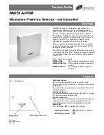 CP Electronics MWS1A-PRM Product Manual preview