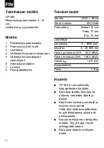 Preview for 10 page of CP 42.560.12 Operating Instructions Manual