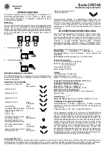 Предварительный просмотр 28 страницы CP CP8748 Series Operator'S Manual