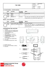 Preview for 17 page of CP Desoutter FAS 3000 Manual