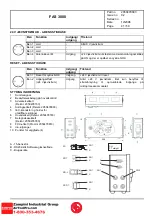 Preview for 41 page of CP Desoutter FAS 3000 Manual