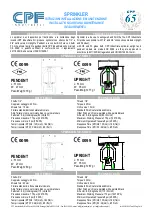 CPF SKR15 Installation, Care And Maintenance preview