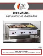 Preview for 1 page of CPG 351CLCPG15NL User Manual