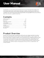 Preview for 2 page of CPG 351FFOP40L User Manual