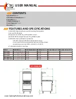 Предварительный просмотр 3 страницы CPG 351S24(L/N) User Manual