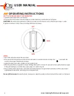Предварительный просмотр 8 страницы CPG 351S24(L/N) User Manual