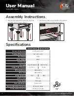 Предварительный просмотр 4 страницы CPG 351WOKR13L User Manual