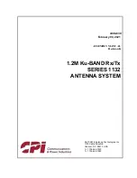 Предварительный просмотр 1 страницы CPI 1.2M Ku-BAND Rx Assembly Manual