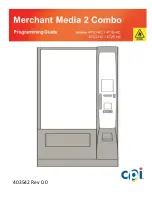 CPI 471D-HC Programming Manual предпросмотр