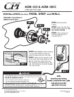 Preview for 2 page of CPI ACM-125 Installation