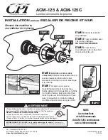 Preview for 4 page of CPI ACM-125 Installation