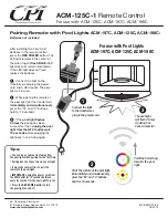 Preview for 1 page of CPI ACM-125C-1 Manual