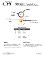 Preview for 2 page of CPI ACM-125C-1 Manual