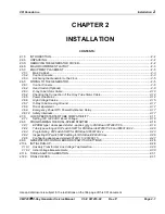 CPI CMP 200 Installation Manual предпросмотр