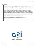 Preview for 13 page of CPI CXB2 Installation Manual