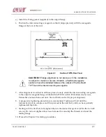 Preview for 31 page of CPI T02KO Installation & Operation Manual