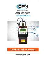 Preview for 1 page of CPN 503 ELITE Hydroprobe Operating Manual