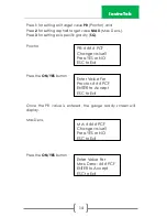 Preview for 18 page of CPN MC-1 Elite Operating Manual