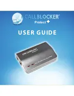 CPR Callblocker Protect+ User Manual preview