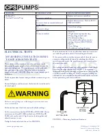 Preview for 18 page of CPS-Pumps CST Series Installation, Operation & Maintenance Manual