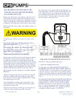 Preview for 20 page of CPS-Pumps CST Series Installation, Operation & Maintenance Manual