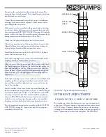 Preview for 23 page of CPS-Pumps CST Series Installation, Operation & Maintenance Manual