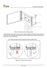 Предварительный просмотр 22 страницы CPS AC-PLC KIT-800V/US Installation And Operation Manual