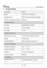 Предварительный просмотр 28 страницы CPS AC-PLC KIT-800V/US Installation And Operation Manual