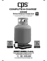 CPS COMPUTE-A-CHARGE CC840W Owner'S Manual preview