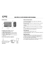 CPS DC-UPS SERIES User Manual preview