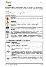 Предварительный просмотр 5 страницы CPS DPA03-800V/US Installation And Operation Manual