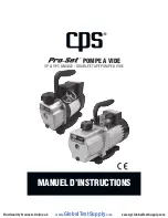 Preview for 12 page of CPS Pro-Set Series Operation Manual