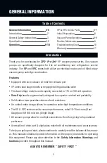 Preview for 2 page of CPS Pro-Set VP Series Operation Manual