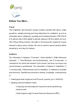 Preview for 9 page of CPS SCA Series Installation And Operation Manual