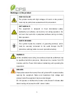 Preview for 6 page of CPS SCA23KTL-DO/US-480 Installation And Operation Manual