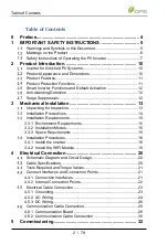 Предварительный просмотр 2 страницы CPS SCH275KTL-DO/US-800 User Manual