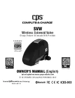 Предварительный просмотр 1 страницы CPS SVW Owner'S Manual