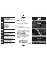 Preview for 1 page of CPS UV Manual