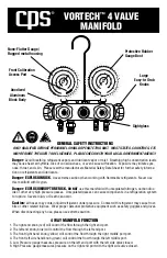 CPS VORTECH MV13H3P5A Manual предпросмотр