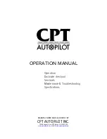 Preview for 1 page of CPT AUTOPILOT Wheel Pilot Operation Manual