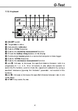 Предварительный просмотр 6 страницы CPT G-TEST User Manual