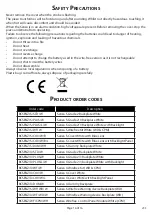 Preview for 16 page of CQR Senza Installation And Operating Instructions Manual