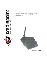 Preview for 1 page of Cradlepoint Cellular Modem Charging Cradle PS6PMCW User Manual