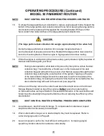 Preview for 19 page of Crafco MODEL 30 PAVEMENT ROUTER Parts Manual