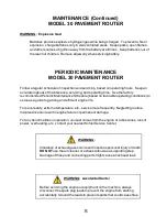 Preview for 23 page of Crafco MODEL 30 PAVEMENT ROUTER Parts Manual